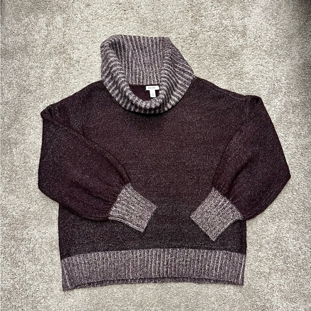 Women’s NINE WEST Cowl-neck Sweater - Picture 3 of 6